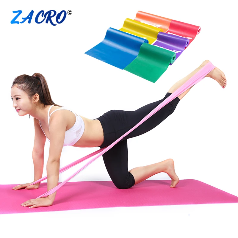 

Fitness Exercise Resistance Bands Rubber Yoga Elastic Band 150Cm Resistance Band Loop Rubber Loops For Gym Training Resistance#4