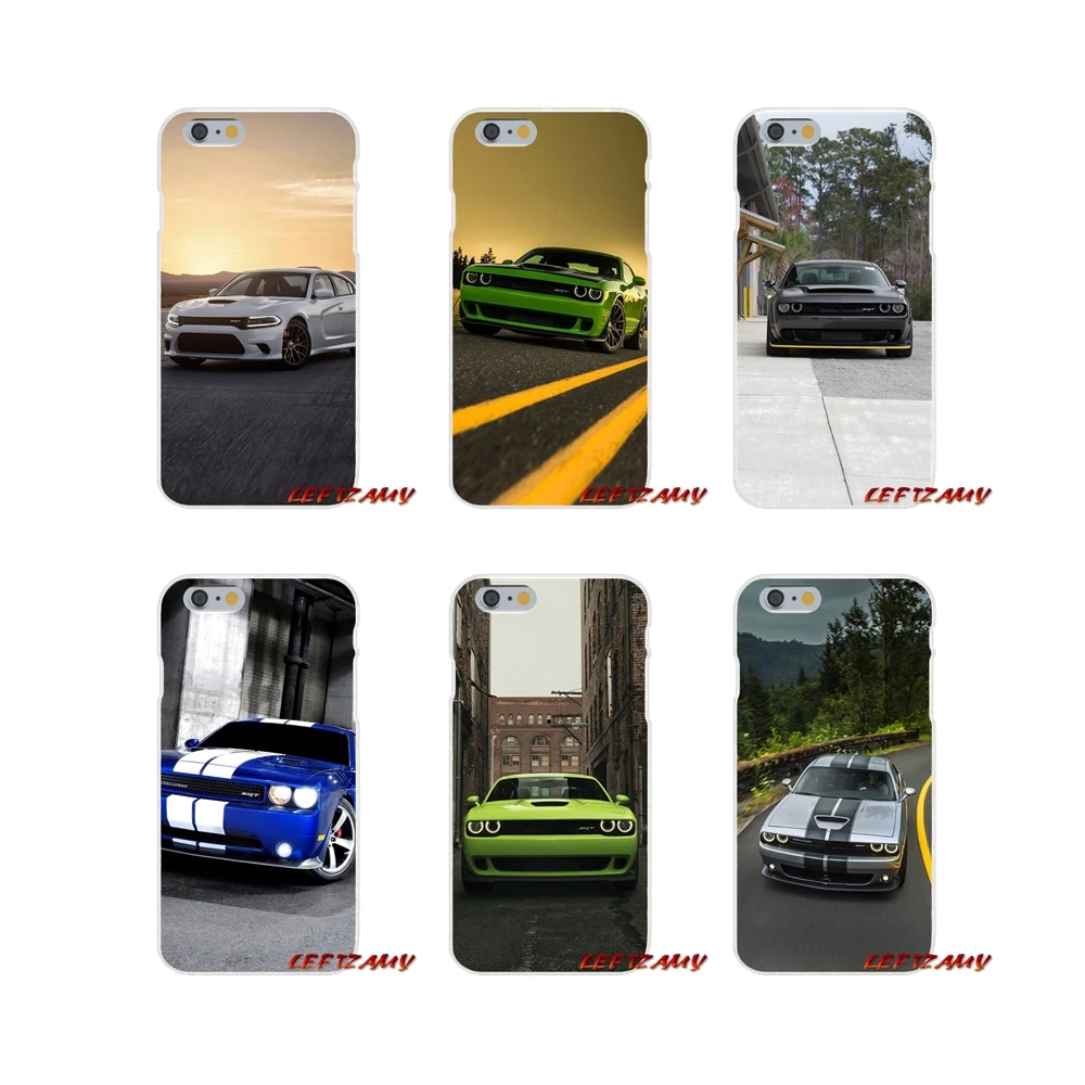 

Soft Transparent Covers For Huawei P Smart Mate Honor 7C P8 P9 P10 P20 Lite Pro Mini 2017 sports racing car Dodge Charger SRT