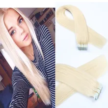 60 Human Tape font b Hair b font Extensions 16 18 20 22 24 High