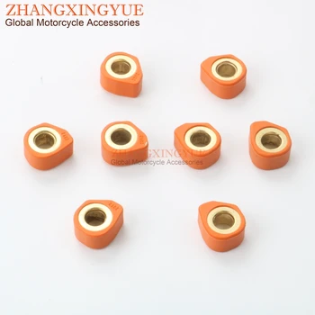 

8PC Racing Quality Roller Weights 20x12mm 15.5g for MBK Doodo Flame - R Skyliner Thunder 125 Skyliner 150 180 250 Kilibre 300