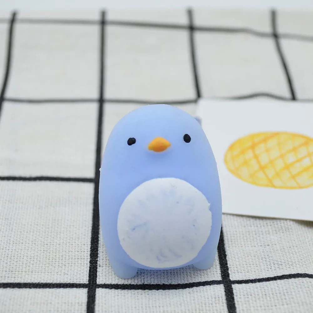 

Funny Child Toys Funny Mochi Squishy Cat Squeeze Healing Fun Kids Toy Stress Reliever Decor Birthday Toys for kid Penguin F419