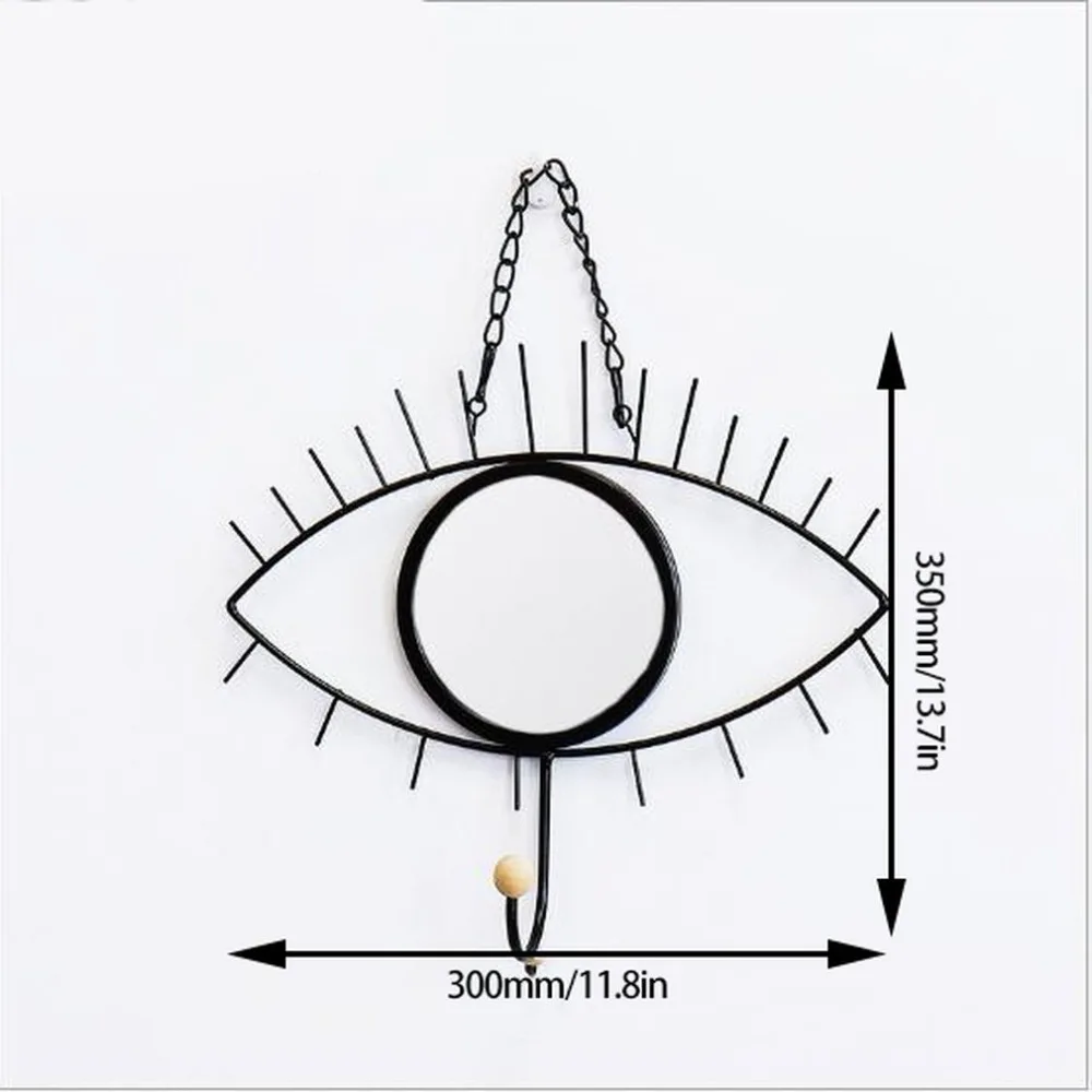 Геометрическая в нордическом стиле дизайн зеркальные железные художественные крючки Настенное подвесное украшение для дома ручной работы крючок для ключей одежда дропшиппинг