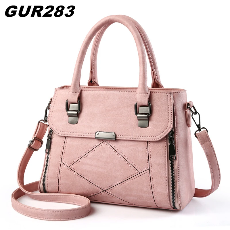 

Luxury Designer Handbags High Quality Patchwork Leather Bags Women Casual Vintage Bags Handbags Women Famous Brands Shoulder Bag