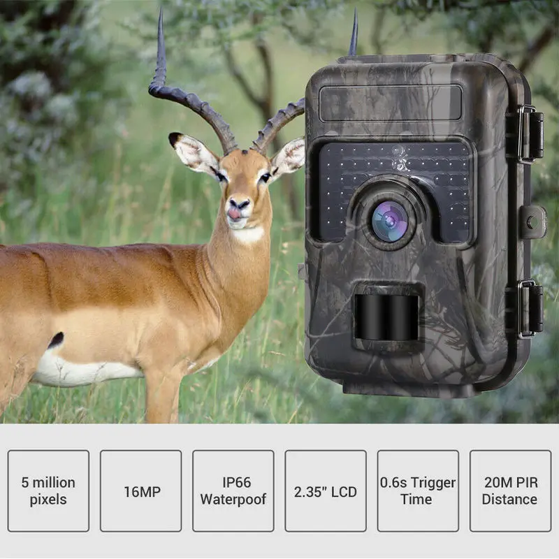 

Hunting Trail Camera 940nm 1080P 16MP Wild camera GPRS IP66 Night vision for animal photo traps hunting camera