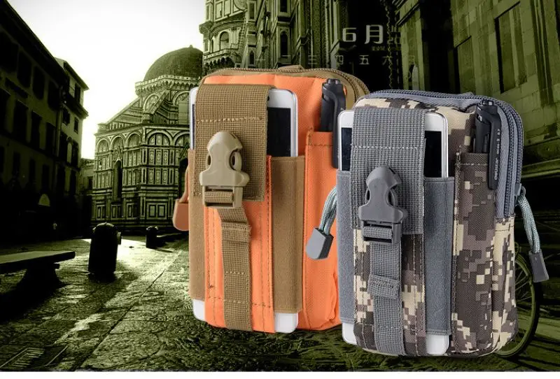 Походные сумки для телефонов Iphone X XS армейская камуфляжная поясная сумка для телефона поясной чехол для мобильного телефона