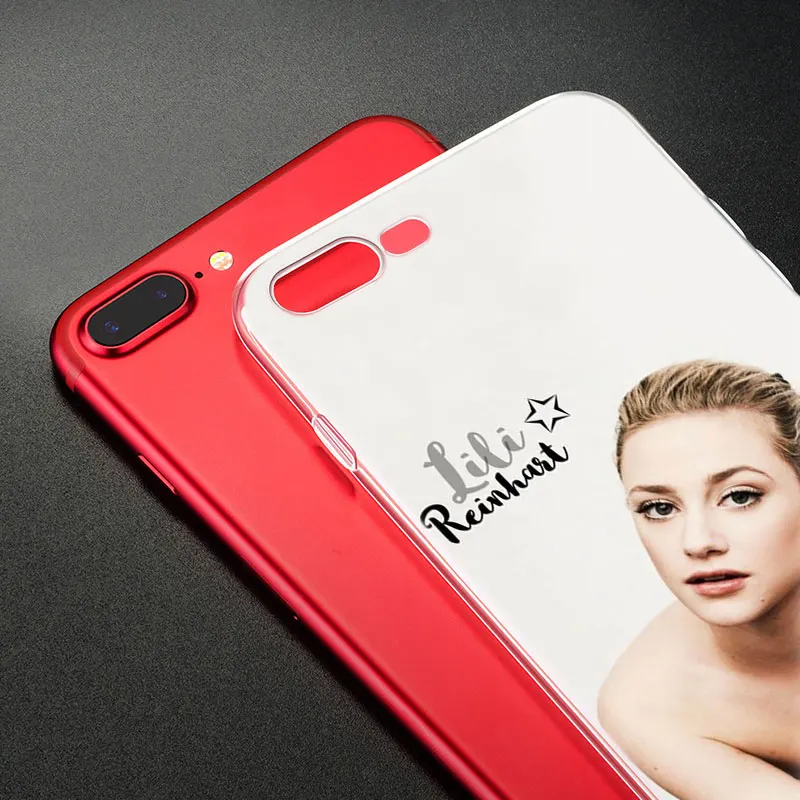 Модный мягкий силиконовый чехол Lili Reinhart Riverdale для Apple iPhone 11 Pro XS MAX XR X 7 8 Plus 6 6s 5