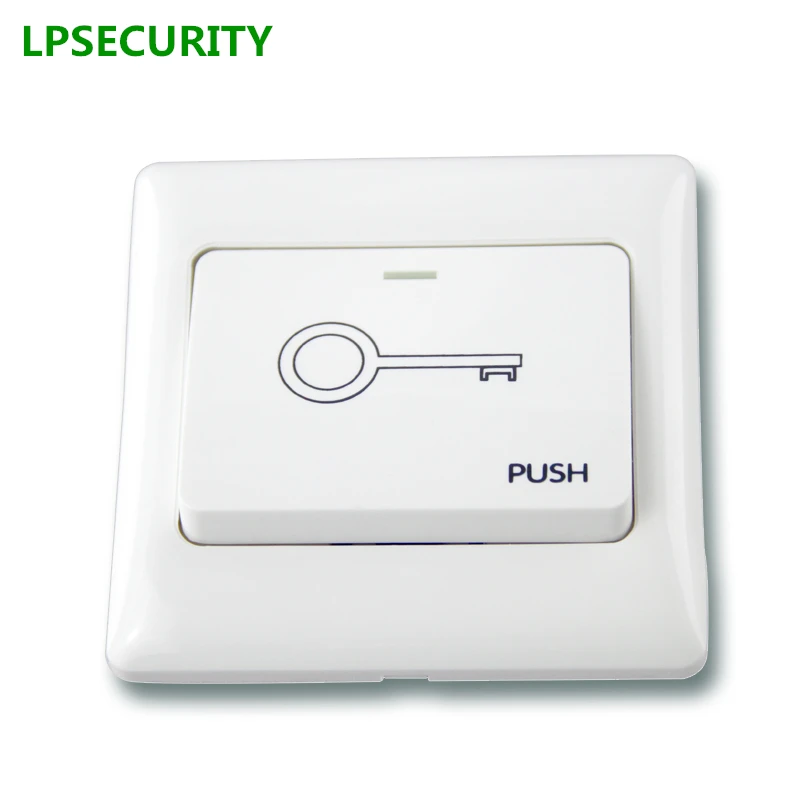 LPSECURITY 5pcs NO/NC Exit Button Exit Switch For Door lock Access Control System Door Push Exit Door Release Button Switch LPSECURITY 5pcs NO/NC Exit Button Exit Switch For Door lock Access Control System Door Push Exit Door Release Button Switch