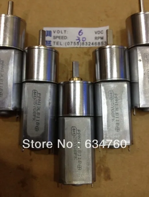 

Spot supply DC 6V 30rpm 16GB050 gear motor