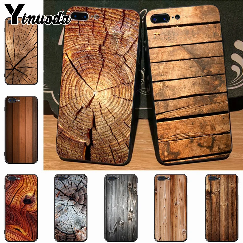 

Yinuoda Wood grain abstract texture Protective soft tpu Mobile Phone Case for iPhone 7plus X 6 6S 7 8 8Plus 5S 11pro case