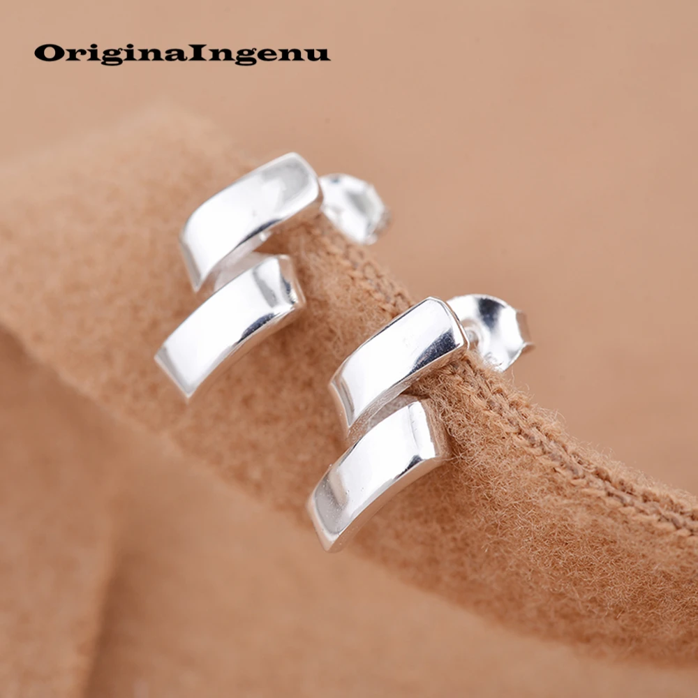 

Silver 925 Earrrings Long Bar Brincos Jewelry Vintage Pendientes Minimalism Charm Birthday Gift Earrings for Women Oorbellen