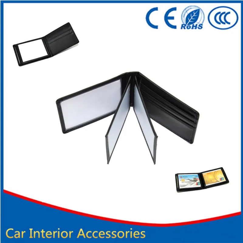 Licence De Voiture en cuir Sac Carte de Crédit Titulaire M Logo permis de Conduire Paquet pour Mercedes Benz S W203 204 GLK GL A B C E