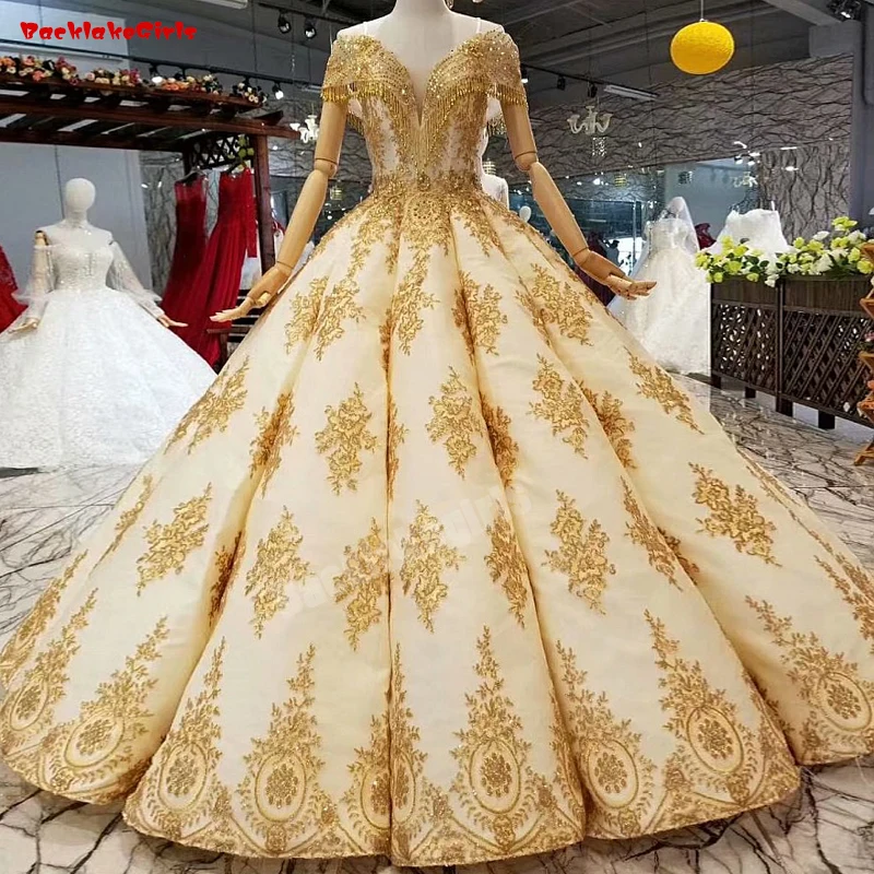 327100 Wedding Dress For Sale Red Crystal Beaded Heavy Beaded Lace Trim