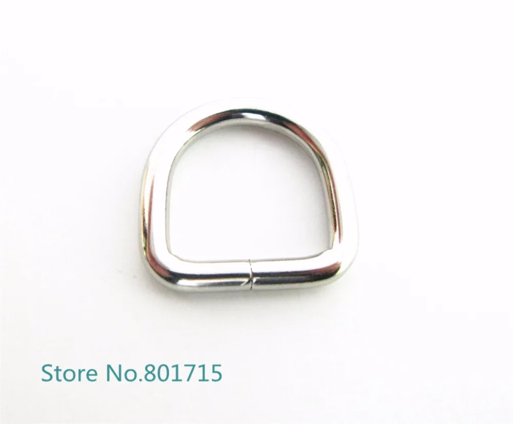 10pcs Metal wristband collar Buckles Clips 18mm belt Buckles For Accessories DIY 20 20mm Silver Tone