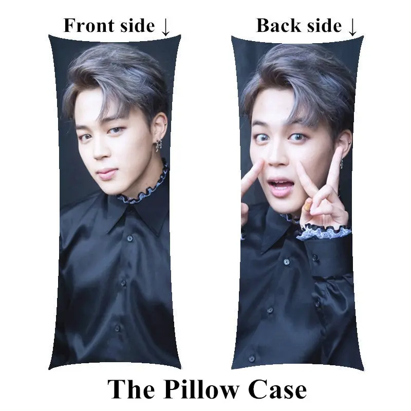 

Bangtan Boys long PillowCase kpop Jimin home girl only body pillow Cover Customize