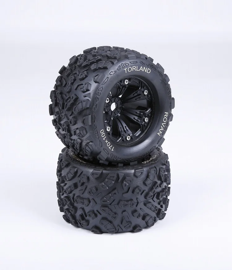 

Knobby Tyres for 1/8 HPI Racing Savage XL FLUX Torland MONSTER BRUSHLESS Truck Rc Car Parts