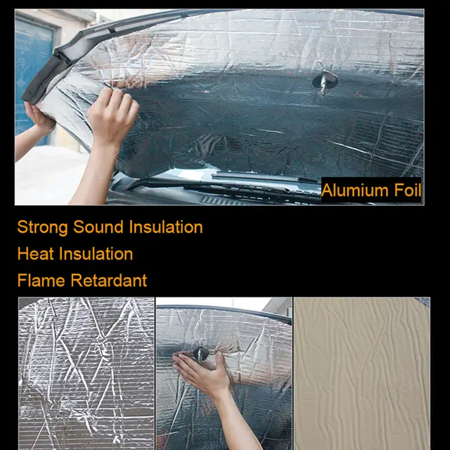 Online 236 Mil 15 Sqft Sound Deadening Insulation Mat Deadener Placeholder 236 Mil 15 Sqft Sound Deadening Insulation Mat Deadener Wall Soundproofing For Car Foam Panels 55
