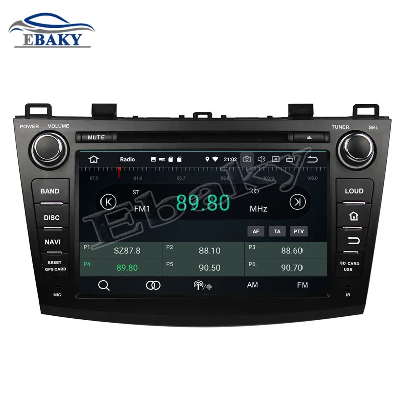 Excellent NaviTopia 8inch 4GB RAM 64GB ROM Octa Core Android 9.0 Car DVD Radio For Mazda 3 2009 2010 2011 2012 with GPS/WIFI/Bluetooth 15