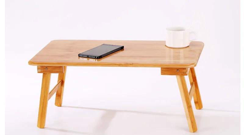 Складной Портативный Бамбуковый компьютерный стенд для ноутбука стол для кровати диван-кровать лоток для изучения столов