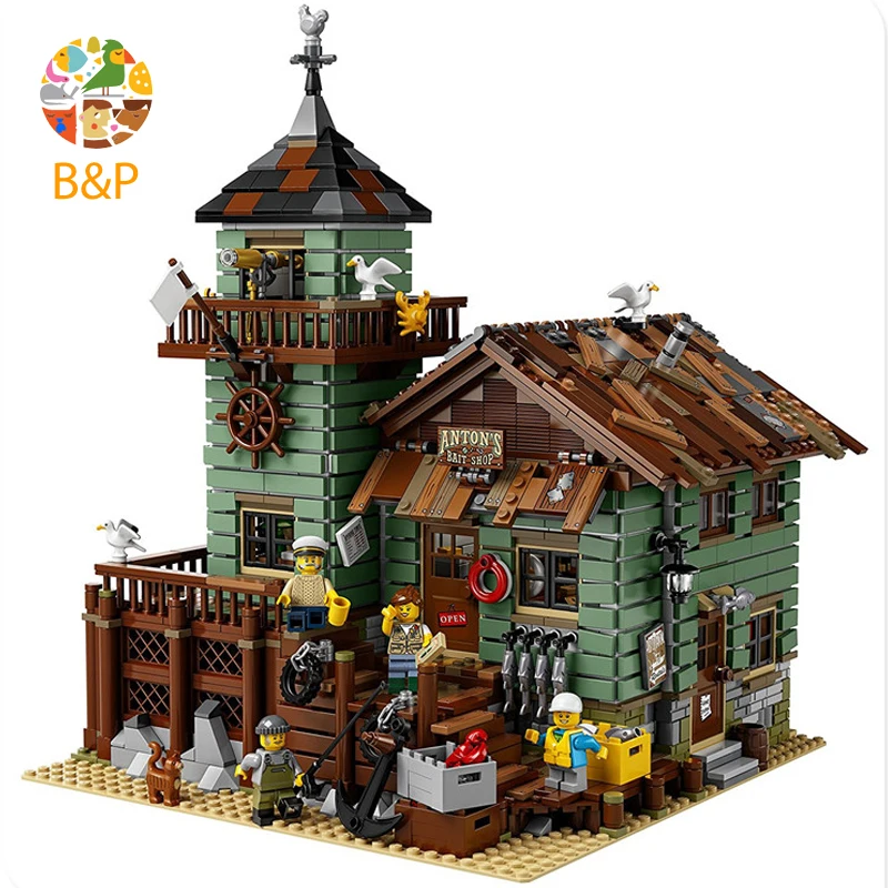 

lepin Legoing 21310 2109Pcs Ideas Series The Old Finishing Store Children Educational Building Blocks Bricks Toys Model 16050