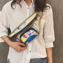 Новинка 2019 года Fanny Pack для женщин мужчин унисекс модные цвет сумка прозрачный сумка на плечо многофункциональная сумки pochete feminina