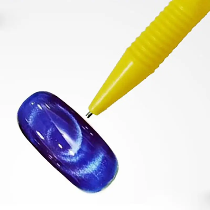 

2 PCS Nail Art Tool Magnet Pen for DIY Magic 3D Magnetic Cats Eyes Polish Tools
