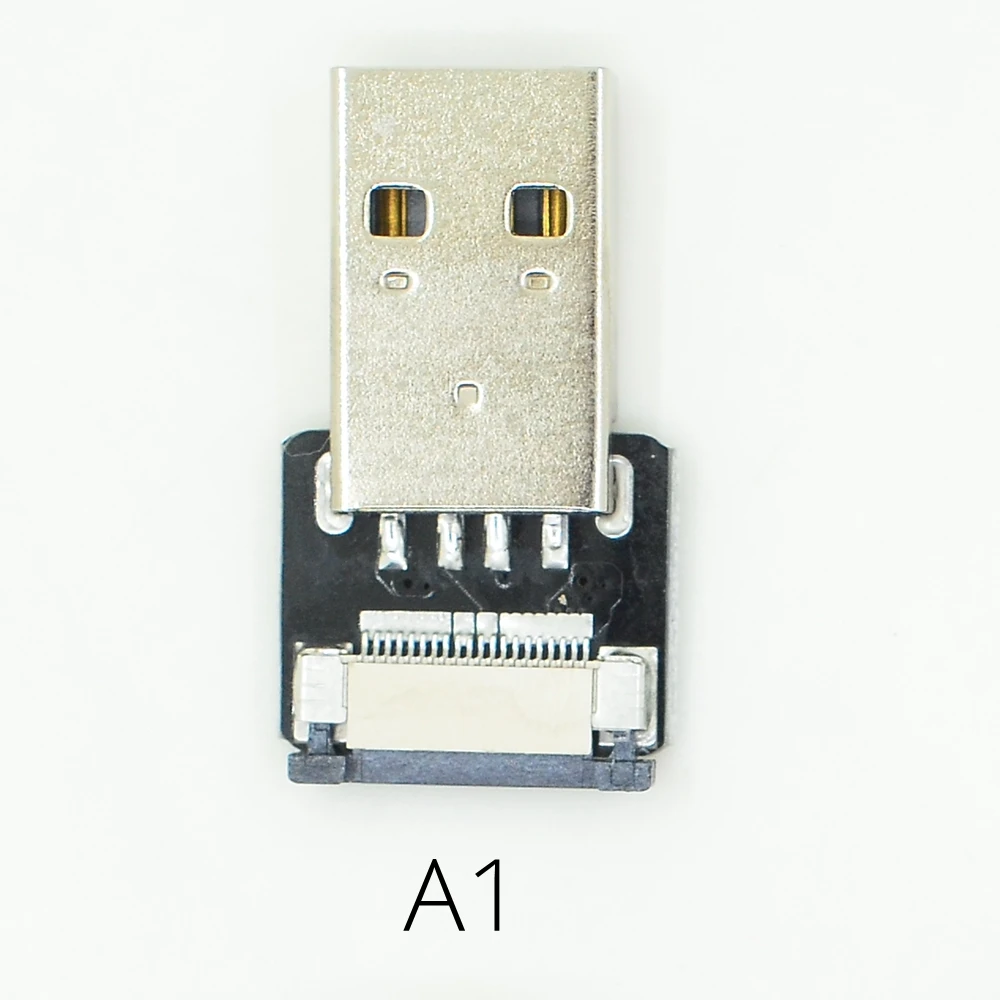 Стандартный USB 2,0 папа к Micro USB вниз угловой FPV 3A монитор супер мягкий ультра тонкий плоский FPC зарядка AV выход гибкий кабель