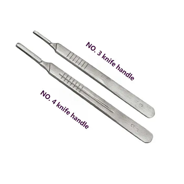 NO.4 Stainless steel hilt, Surgical Blade Knife, Scalpel Handle, knife handle For Graver PCB Art