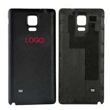 Wholesale 10pcs/lot White/Black Battery Door Back Cover Housing Case with Logo For Samsung Galaxy Note4 IV N9100 Free Shipping