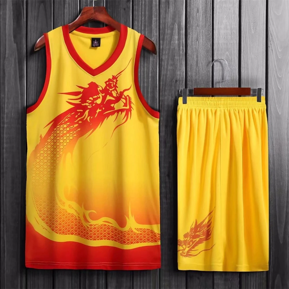 

2019 Men/Women Professional Basketball Jerseys Youth Uniforms Set Shirt + Shorts Loose Breathable Training Custom Jerseys