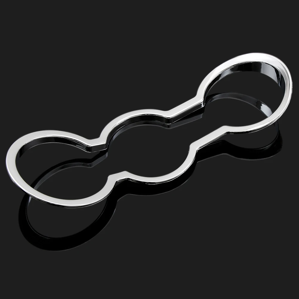 

For Opel Vauxhall Astra J Car Cup Frame Cover ABS Chrome Cup Holder Box Decoration Opel Astra Interior Car Styling Accessories