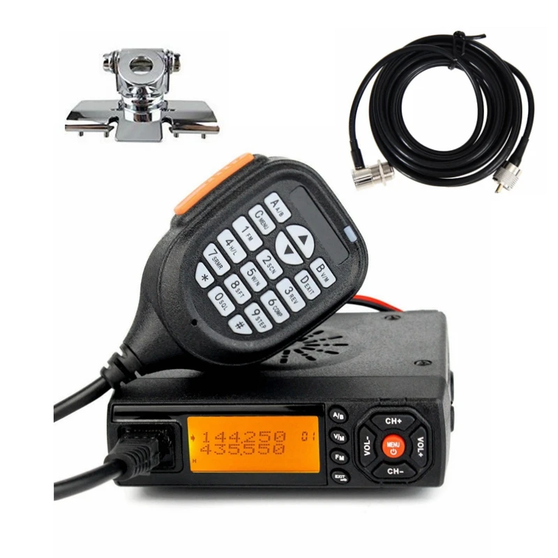 

Baojie BJ-218 Car Mini Mobile Radio Transceiver powerful radio station for truckers portable car mobile radio 25W