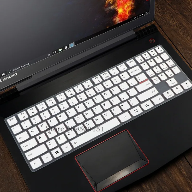 Силиконовая крышка клавиатуры защитная кожа для 15,6 ''lenovo Legion Y530 Y7000 R730 Y720 Y7000P Y540 Y9000K(15'') Y730 Y740(17 ''