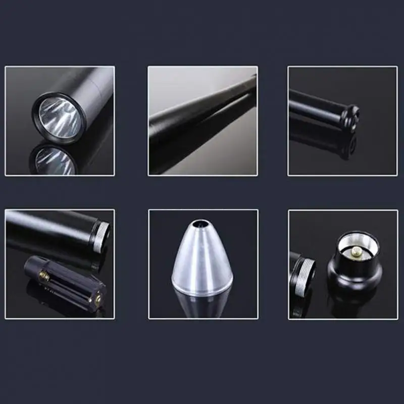 KHLITEC-400-Lumen-31cm-49cm-3-Modes-Long-LED-Baseball-Bat-Shape-Q5-LED-Security-Flashlight-Torch-Self-defense-flashlight11