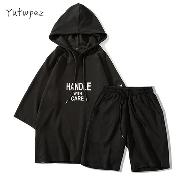 

Summer Men Tracksuit Fashion Outwear Streewear Hoodies Patchwork Men Sweatshirts Stand Collar Male Tracksuit Men Clothes 2019