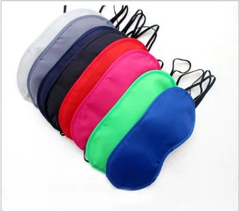 

Travel Sleep Rest Sleeping Aid Mask Eye Shade Cover Comfort Blindfold Shield Black/Red/Hot Pink/Royal Blue/Gray / by dhl 1000pcs