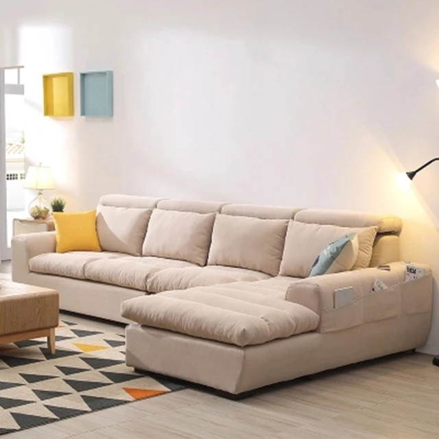 Best Price Furniture Living room corner washable minimalist sofa