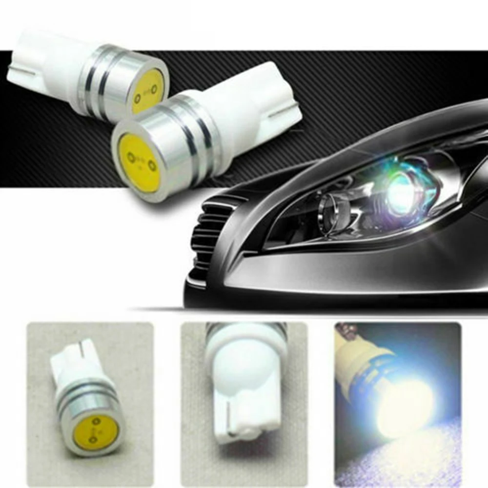 

10pcs T10 192 168 194 LED Bulbs Canbus LED Backup Light Car Reverse Lamp Xenon White High Power Car Auto Fog Light Lamp Bulb