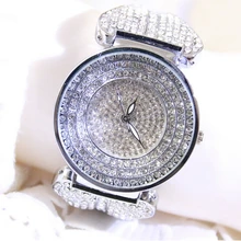 Горячее сбывание 2016 новый конструктор известная марка женщины rhinestone часы с бриллиантами женщины платье часы для женщин из нержавеющей стали ремешок