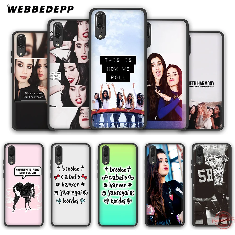 WEBBEDEPP Fifth Harmony Lauren Jauregui Soft Case for Huawei P8 P9 P10 P20 P30 Lite Pro 2017 2018 2019 Cover | Мобильные телефоны и