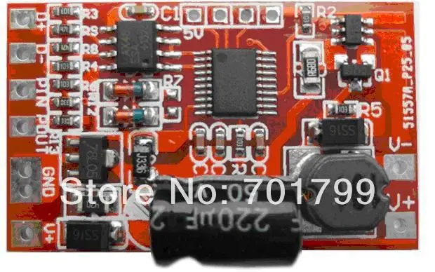 DM 107 1 Канал dmx декодер постоянного тока DC9 24V вход 600мА * канал выход|decode ic|decoder chipdecode