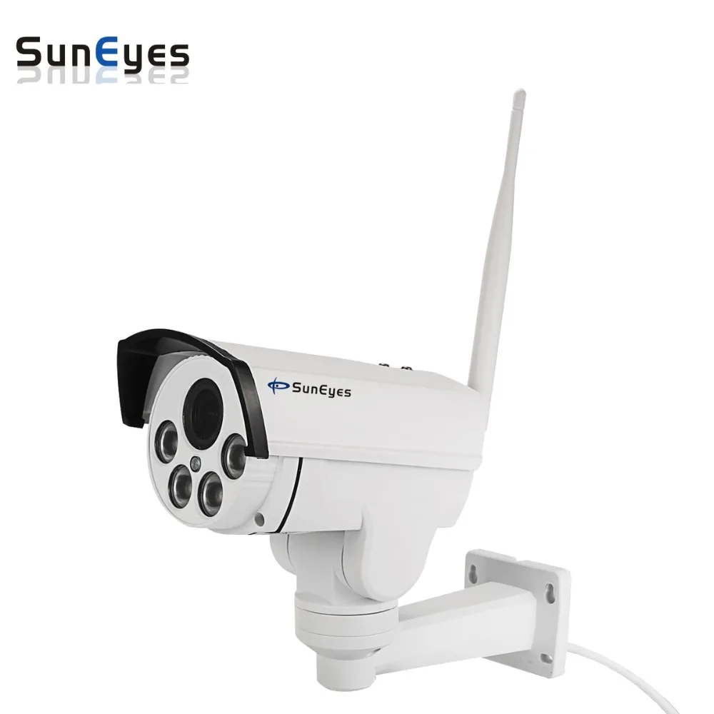 

SunEyes SP-V1809SW 1080P PTZ IP Camera Outdoor Wireless Full HD Pan/Tilt/Zoom with 2.8-12mm Optical Zoom and Micro SD Slot ONVIF