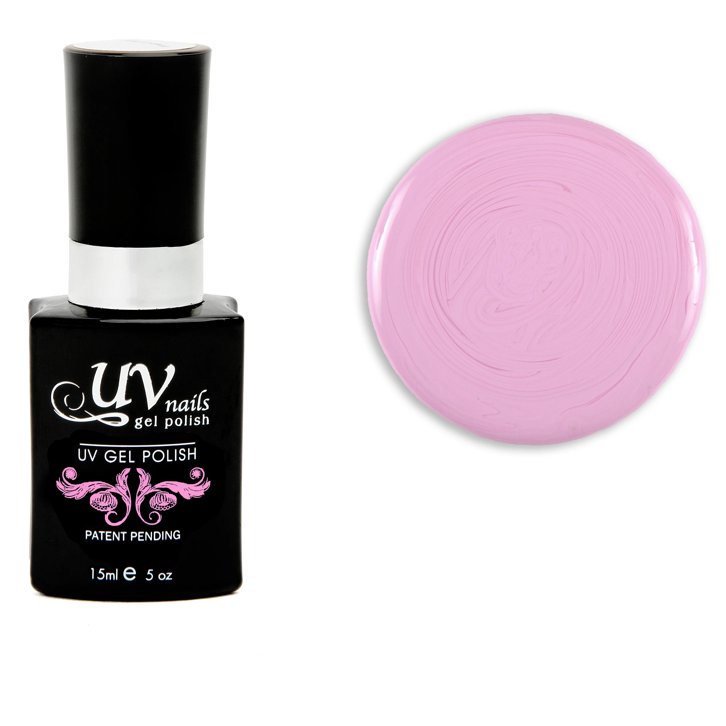UV-NAILS Salon Quality Gel Polish Starter Kit with Black LED Lamp Colors: G64-G65-G66 (2)