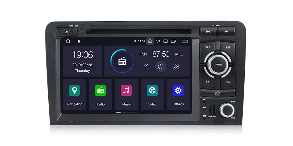 Flash Deal MEKEDE IPS screen DSP Android 9.0 car multimedia dvd GPS player For Audi A3 S3 2003-2012 with  car radio WIFI BT 28