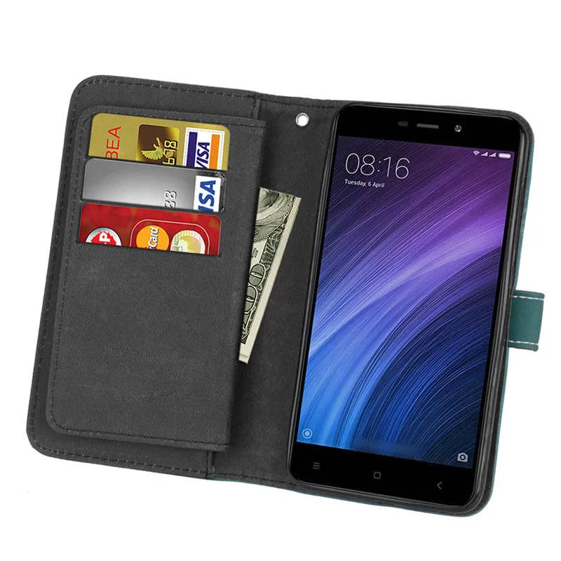 For Coque Xiaomi Redmi 6A 6 Case Cover Luxury Matte Leather Wallet Stand Flip Phone Cases on For Xiaomi Redmi 6A 6 A Case Capa30