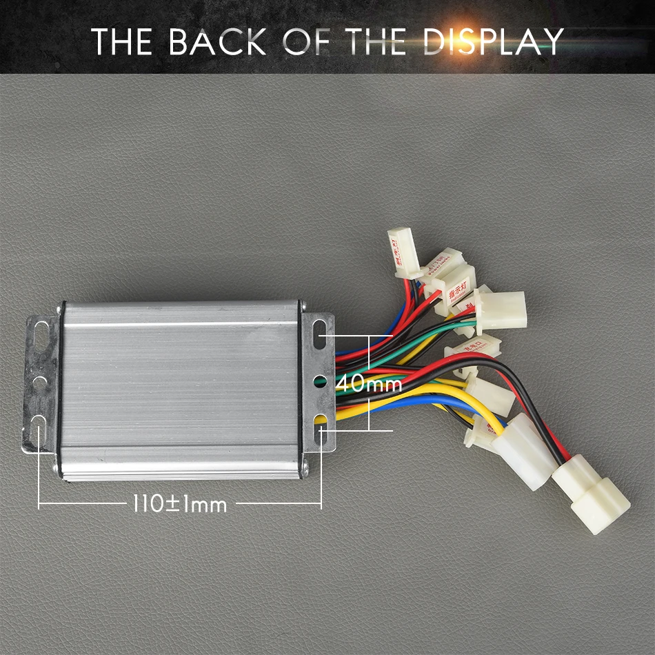 Sale 36V 48V 800W DC Brush Motor Controller E Bike Scooter Engine Generator Anti-speeding electric bicycle Parts YIYUN YK31F 3