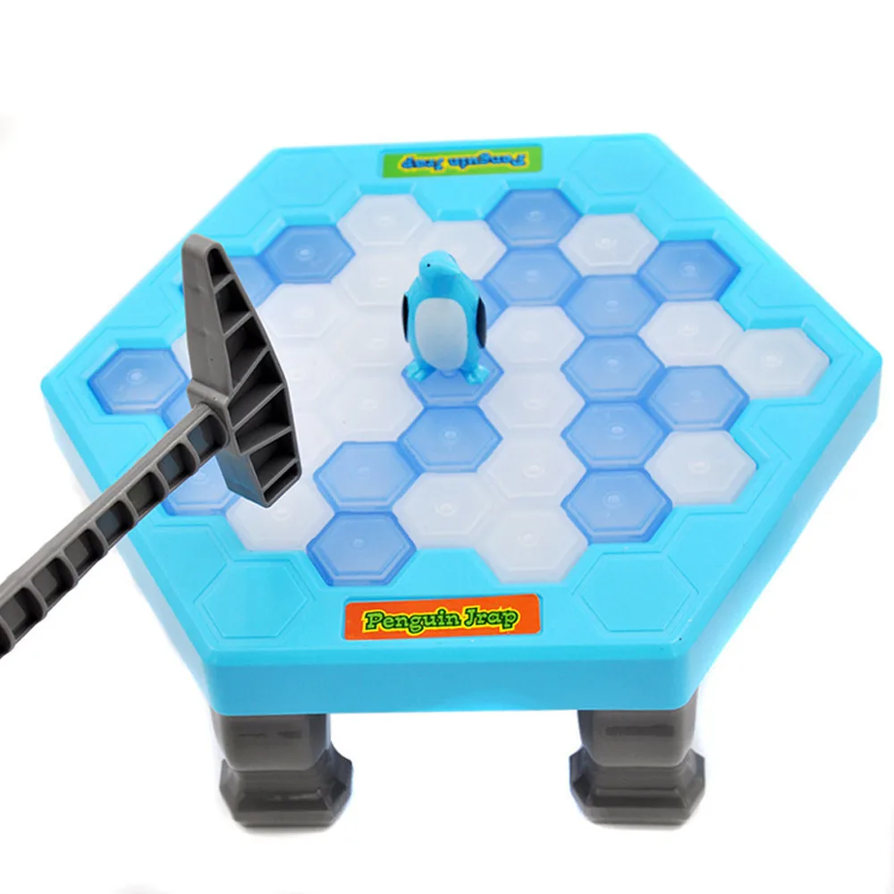 

HOT Save Penguin Ice Kids Puzzle Desk Game Break Ice Hammer Trap Party Toy Toys for Children adult 20