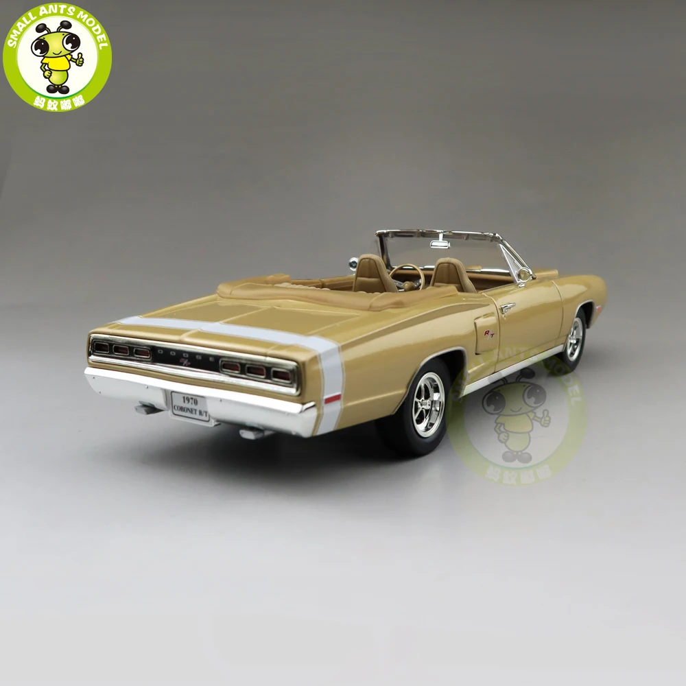 1/18 1970 DODGE CORONET R/T Road Signature литая модель автомобиля игрушки для мальчиков и девочек подарок