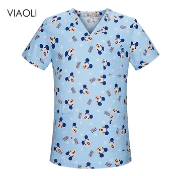 

Hospital medical scrubs clothes Beauty salon uniform Dentistry pharmacist workwear Pet doctor surgical uniform for men and women