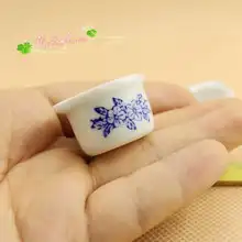 Мини кукольный домик куколные столовые принадлежности модель три супа горшок