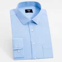 Мужская рубашка с длинным рукавом, деловая, чистый цвет, развивающая свою мораль, деловая одежда, Рабочая Рубашка